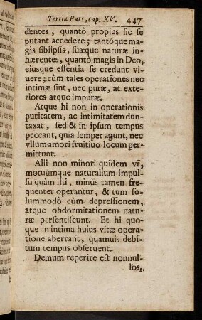447-453, Atque hi non in operationis puritatem, ac ...