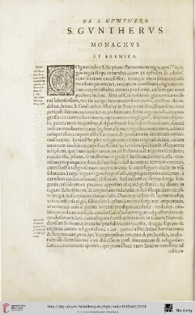 S. Guntherus