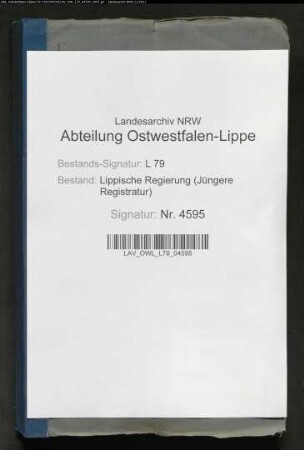 Stipendium der Familien Heistermann und Wippermann, Band 2