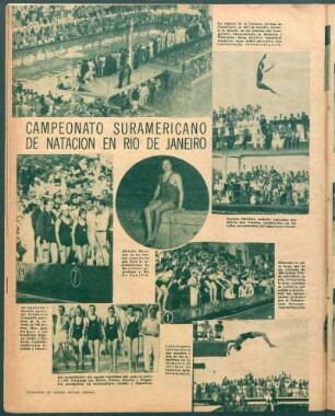 Campeonato suramericano de natación en Río de Janeiro [Fotografías]