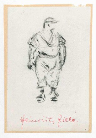 Dicker Mann mit Mütze
