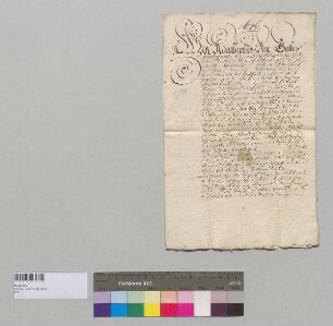 Abt Adalbert, Prior Fructuosus und der Konvent von Kloster Seeon übertragen das bisher von Wolf Käser besessene Käser Gut zu Käs in der Hofmark Seeon zu Freistift an dessen Tochter Martha und ihren künftigen Ehemann Georg Heckl. S1: Abt Adalbert v. Kloster Seeon, S2: Konvent v. Kloster Seeon