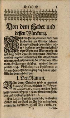 D. Richardi Loweri, Des Welt-berühmten Englischen Medici Brōmographia, Oder Haber-Beschreibung : Zu allerhand Kranckheiten, Gebrechen und Schwachheiten des Menschlichen Leibes als ein Universal-Medicin dienlich