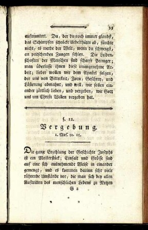 §. 12. Vergebung.