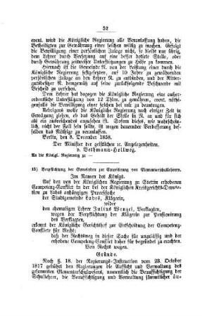 Verpflichtung der Gemeinden zur Emeritirung von Elementarschullehrern : [IV. Elementarschulwesen]