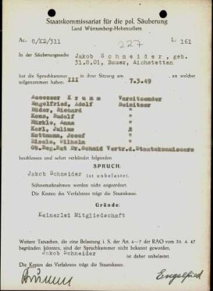 Schneider, Jakob