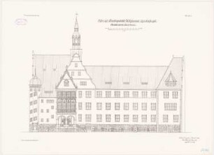 Amtsgericht, Berlin-Weißensee: Ansicht 1:100