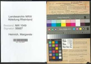 Entnazifizierung Margarete Heinrich , geb. 05.02.1915 (Aerztin)