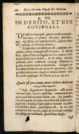 180-188, Quale est peccatum, non reddere debitum... - Modus.