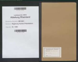 Gesuche um Aufnahme in die Kadetten-Anstalt zu Berlin. Bd. 1