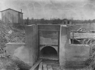 Bau des Hülshäger Dükers/Mittellandkanal
