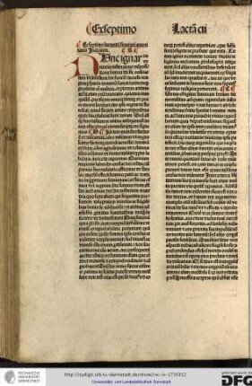 Ex septimo Lactancii firmiani autoritates incipiunt.