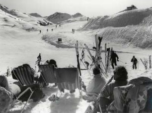 Skigebiet auf dem Sonnenkopf im Klostertal