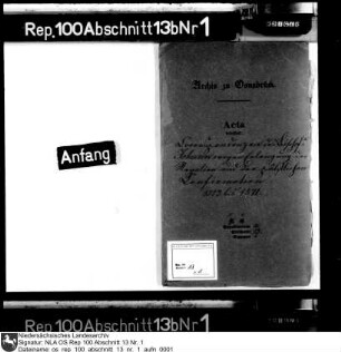Korrespondenzen Bischof Johanns von Hoya wegen Erlangung der Regalien und der päpstlichen Konfirmation