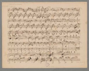Idyllen, pf, op.43, Excerpts. Sketches - BSB Mus.ms. 10100 : [without title?]