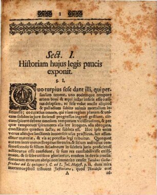 Exercitatio acad. illustrans L. fin. C. de edicto Divi Hadriani tollendo