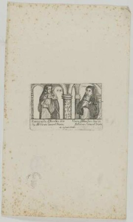 Doppelbildnis der Clara Althartin und der Kunigunda Altharin