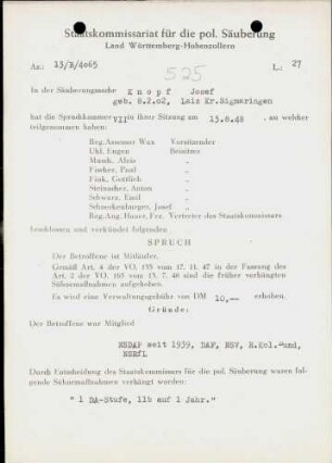 Knopf, Josef
