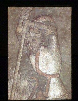 Die heilige Margarethe und der heilige Georg im Kampf mit dem Drachen