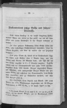 Finkenwerders jetzige Größe und frühere Erlebnisse.