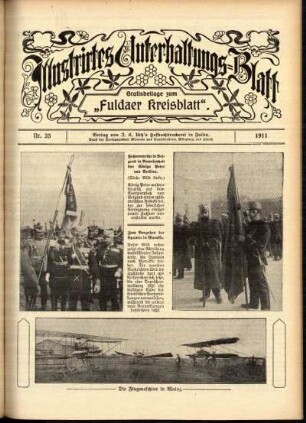 Ausgabe vom Sonntag, den 27. August 1911.