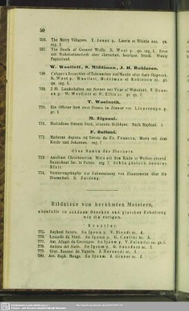 Bildnisse von berühmten Meistern