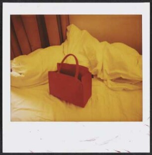 Barbara Siebecks Handtasche im Hotel Elephant inWeimar