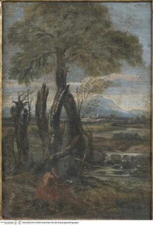 Landschaft mit dem lesenden heiligen Hieronymus