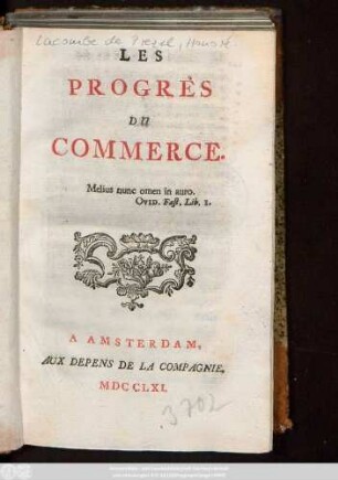 Les Progrès Du Commerce