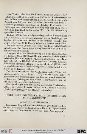 II. Poetische und didaktische Beschreibung der Monumente