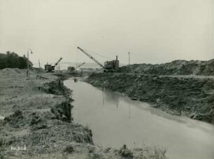 Saaledurchstich Eiserfurt (Kalkbergrutsch bei Bernburg), Latdorf, 1933