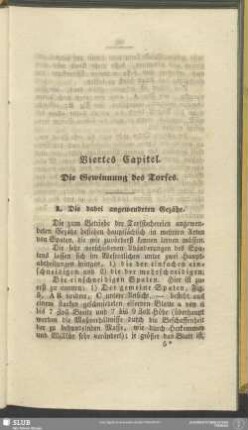 Viertes Capitel. Die Gewinnung des Torfes