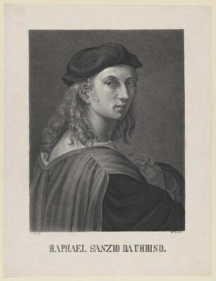 Bildnis des Raphael Sanzio da Urbino