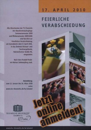 Feierliche Verabschiedung