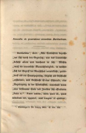 Nonnulla de generatione : Diss. inaug.