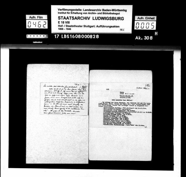 Fessel und Schwinge. Schauspiel von Artur Müller
