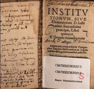 Institutiones Iustiniani