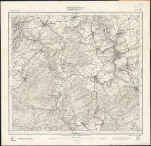 Meßtischblatt [7618] : Haigerloch (Preuß.) Binsdorf (Württ.), 1910 : Haigerloch (Preuß.) Binsdorf (Württ.). - 1:25000. - Stuttgart, 1910. - 1 Kt.