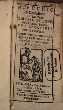 Specchio di confessione