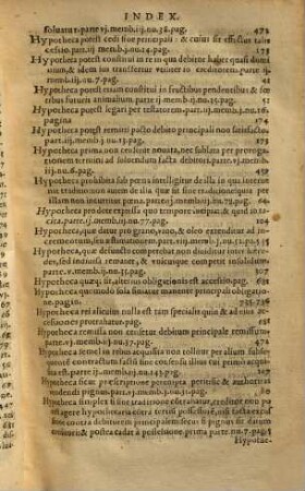 Tractatvs De Pignoribvs Et Hypothecis