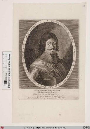 Bildnis Albrecht, Herzog zu Sachsen-Eisenach (reg. 1640-44)