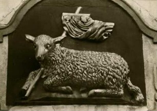 Lamm mit Fahne