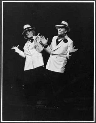 Gisela May und Alfred Müller : Portrait der Sängerin Gisela May und des Schauspielers Alfred Müller