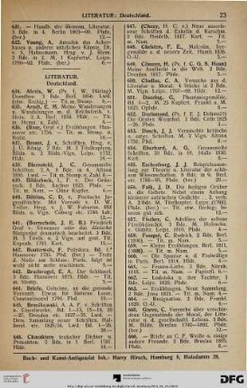 Literatur (Nr. 634-958)