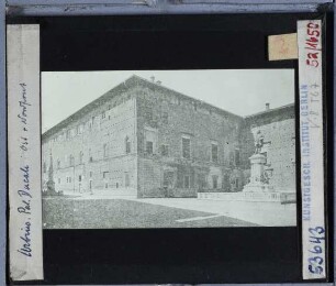 Urbino, Palazzo Ducale : Nord- und Ostfront