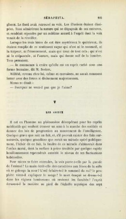 V. Les adieux