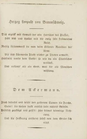 Herzog Leopold von Braunschweig.
