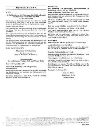 Literaturhinweise des volkseigenen Verlages Volk und Wissen