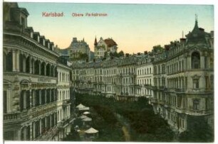 Karlsbad. Obere Parkstraße