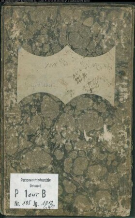 Zivilstandsregister der evangelischen Gemeinde Gohfeld, Kreis Herford (GHT 1812). (Gemeinde: Evangelische Gemeinde Gohfeld)